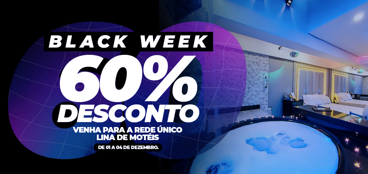 blackweek 60% de desconto